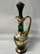 Carafe Rømer with floral motif Green.Height with stopper 29.0 cm.Nice and ...