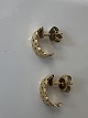 Earrings in 18 carat gold. Clasp 14 carat goldLength 1.2 cmEarrings Stamped 750Clasp ...