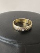 Vintage Ring with Diamond 14 kt red / white gold.Size 51Nice and well-maintained ...