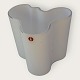 Iittala, Alvar Aalto vase, opal vase, 11 cm wide, 9.5 cm high, designed by Alvar Aalto *Good ...