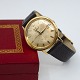 Omega; A gentlemans wristwatch, model Constellation, in 18k gold. Ref. 168.004/14, cal. 561. ...
