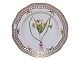 Flora DanicaSoup plate with pierced border 24 cm.