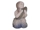 Miniature Royal Copenhagen Figurine, mermaid with fish.Decoration number 2348.Factory ...