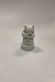 Royal Copenhagen Figurine of Polar Bear on a base No. 335. Designed by Knud Kyhn. Measures 11 cm ...