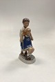 Bing and Groendahl Children's Day Figurine - A Joyful Flight 1986. Inscription: No. 1366 in a ...