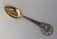 Michelsen. Christmas spoon. 1942. Sterling (925). Design Ib Lunding