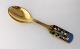 Michelsen. Christmas spoon. 1988. Sterling (925). Design Knud Erik Färgemann