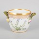 Royal Copenhagen Flora Danica, wine cooler.Wine cooler in hand-painted porcelain with ...