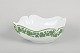 Meissen, bowl with vine leaf pattern.Bowl in white porcelain decorated with the classic ...