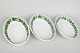 Meissen, set of three serving bowls with vine leaf pattern.Set of three serving bowls in ...