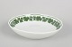 Meissen, round bowl with vine leaf pattern.Round bowl in white porcelain decorated with the ...