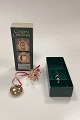 Georg Jensen Golden Christmas Holiday Ornament - Heart and Star 1998