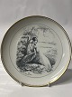 Bing and Grondahl The Wild Swans, Hans Christian Andersen Fairy Tale plate.Drawn by Vilhelm ...