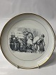 Bing and Grondahl The Princess and the Pea, Hans Christian Andersen Fairy Tale plate.Drawn ...