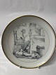 Bing and Grondahl The Ugly Duckling, Hans Christian Andersen Fairy Tale plate.Drawn by ...