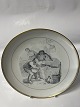 Bing and Grondahl Little Claus & Big Claus, Hans Christian Andersen Fairy Tales plate.Drawn ...