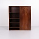 Bookcase cabinet designed by Kai Winding, made in rosewood veneer and dating from the 1960s. The ...