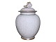 Royal Copenhagen Craquelé (Krakele), vase with lid.Please note that this item is located at ...