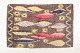 Swedish rya carpet, circa 1970s.Handwoven rya carpet in pure wool with a dense, long pile ...