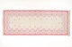 Swedish rölakan runner, 1960s.Handwoven rölakan runner in wool with a geometric border and ...