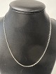 Anchor Facet necklace in sterling silver.The necklace is mounted with a spring ...