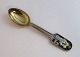 Michelsen. Christmas spoon. 1934. Sterling (925). Design Olaf Stähr-Nielsen