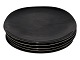 Kronjyden Congo side plate with yellow backside.Measures 17.6 by 17.5 cm.Perfect condition.