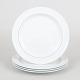 Grethe Meyer for Royal Copenhagen, Blue Line, set of four dinner plates.Set of four dinner ...