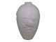 Royal CopenhagenSmall white vase with three birds by Arno Malinowski
