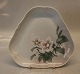 1 pcs in stock040 Triangular dish 25 cm (354) Art Nouveau Bing and Grondahl Christmas Rose ...