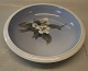 0053-2528 RC Bowl with fruit flower on branch 21.5 cm Royal Copenhagen  In mint and nice condition