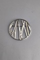 Georg Jensen Sterling Silver + 18 ct Gold Anniversary BroochMeasures Diam 4.5 cm (1.77 inch) ...