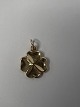 14 carat gold. Four-leaf clover.Charms / Pendants.Height 1.6 cm.