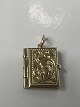 Book for Charms / Pendants 14 carat Gold.Stamped 585.Height with eyelet 1.7 cm.Width ...
