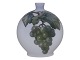 Royal CopenhagenArt Nouveau vase with green grapes ...