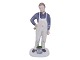 Large Bing & Grøndahl figurine, house painter.The factory mark tells, that this was produced ...