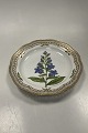 Royal Copenhagen Flora Danica Plate with pierced border No. 20/3526. Measures 27cm / 10.63 inch. ...