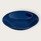 Stavangerflint, blue deep plate or bowl, diameter 18.5 cm, height 4 cm *Good condition*