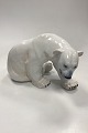 Royal Copenhagen Polar Bear figurine, model No. 4331st Quality, Designed by Knud ...