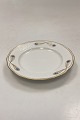 Royal Copenhagen No. 118/2033 Side Plate with Golden Peacock Ornament - Honeycomb ...