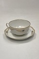 Royal Copenhagen No. 118/2007 Tea Cup with Saucer Golden Peacock Ornament - Honeycomb ...
