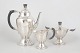 Georg Jensen, rare and early coffee set, model 88.Rare and early three-piece coffee set ...