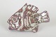 Jørgen Mogensen, fish relief.Sculptural stoneware wall relief from Jørgen Mogensen’s own ...