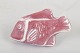 Jørgen Mogensen, fish relief.Sculptural stoneware wall relief from Jørgen Mogensen’s own ...