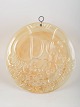 Per Lütken for Holmegaard, De Fire Årstider wall hanging.Round wall hanging in clear glass ...