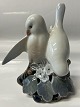 Royal Copenhagen, Figurine Turtledoves or birds on branch.Design: Theodor ...