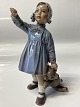 Dahl Jensen figurine, Girl with teddy bear.Decoration number 1152.1st grade.Height ...