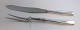 Hans Hansen. Sterling silver (925). Charlotte. Carving set. Length 30 cm.