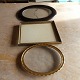 Set of 3 photo/picture frames with glass, dating from the first half of the 20th century. The ...