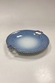 Bing and Grøndahl Blue Tone with Gold Round Cake Platter No. 101/304Diameter 25,5 cm / 10.04 ...